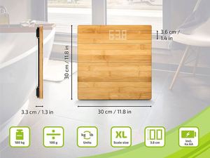 Umon amboo igital lectronic, athroom ALE cale para dy ody eight ATH Cane con XTRA-iigh, fuerza de 440 LB - Product Image 6