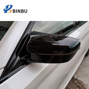 Couvercle de rétroviseur noir de <span class=keywords><strong>style</strong></span> m pour BMW, 5 séries G30, G38, 7, G11, G12, coque de miroir - Product Image 5