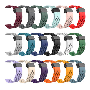 <span class=keywords><strong>IVANHOE</strong></span> 20/22mm banda magnética para Samsung Galaxy Watch 5/4/pro/3 Classic Active 2 44mm 40mm 46mm 42mm pulsera deportiva de silicona - Product Image 1