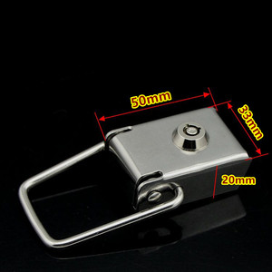 Stainless Steel Lock Buckles Rectangle 58-180mm Durable For <b>Advertising</b> <b>Light</b> <b>Boxes</b> - Product Image 3