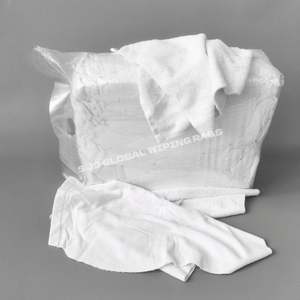 Paños de Limpieza Industriales Multiusos, Alta Absorción de Agua y Aceite, Paños de Tela de Algodón Confiables, Paños Blancos para Limpieza - Product Image 1