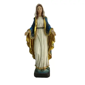 Figurine notre dame de grâce sur la Base, Collection Renaissance, cadeau religieux en résine