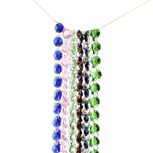 Honor of crystal Home Hotel Restaurant Shop décoration K9 cristal octogone <span class=keywords><strong>perles</strong></span> cristal pendentifs lustre accessoires <span class=keywords><strong>perles</strong></span> - Product Image 3
