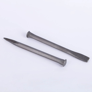 Cincel de Albañil de 250 mm de Longitud, 28 mm de Ancho de Hoja, Punta de Acero con Alto Contenido de Carbono, para Reparación de Maquinaria de Construcción - Product Image 3