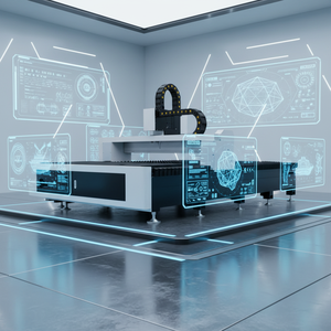 Máquina de Corte Láser, de Alta Velocidad, Apta para Cortar Metal - Product Image 1