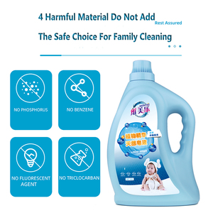 <span class=keywords><strong>Savon</strong></span> <span class=keywords><strong>liquide</strong></span> naturel à l'essence végétale écologique 4KG, puissant pouvoir nettoyant, parfum longue durée, doux pour les mains et les vêtements - Product Image 2