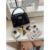 Sacs à Main pour Femmes de Luxe à Logo Personnalisé, Poignée Verrouillable, en Cuir PU, Sacs Fourre-Tout Tendance pour Femmes, Classique OEM ODM