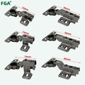 Soft Close Hydraulic Short Arm Hinge 26 mm Small Cabinet Hinge for Thin Door Panel Furniture-for <b>Kitchen</b> Living Room School Use - Product Image 6