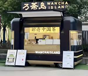 Remorque de camion de cuisine personnalisable OEM avec équipement de cuisine complet et options de marquage, prix de gros pour les franchises et les commandes en gros - Product Image 2