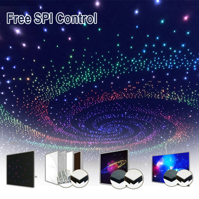 Hotel Fiber Optic Star Ceiling Light Starry Ceiling Remote Control Star Light Panels