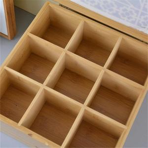 Giá Bán buôn túi trà tre hộp Tổ Chức Thanh lịch và thân thiện với môi lưu trữ thùng cho túi trà bao bì - Product Image 4