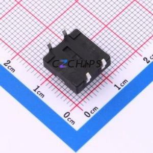 TSA12110-070B512BA Tactile Switch Through hole-4P,11.7x11.5mm Switch Single Pole Single Throw Rectangle Button 2.8N 11.7mm - Product Image 2