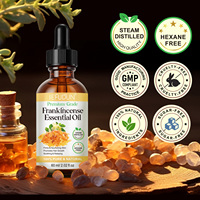 SEFUDUN 60ml Huile de massage aromathérapeutique pure et naturelle à l'encens, diffuseur, marque privée, huile d'encens biologique pour les soins de la peau