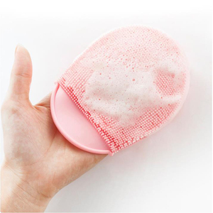 Nuevo Cepillo de Silicona para Ducha, Exfoliante Corporal, Masajeador para Cuerpo, Cara y Bebés - Product Image 1
