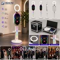 Machine de photomaton tout-en-un avec imprimante, impressions rapides 4x6, miroir 10,9 pouces, coque d'appareil photo reflex numérique pour événements professionnels
