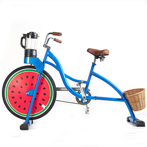 Vélo-blender EXI Smoothie Bike en alliage d'aluminium écologique pour adultes avec une capacité de charge de 150 kg pour les fêtes - Product Image 4