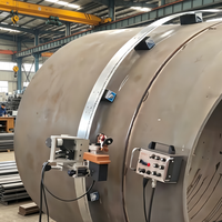 Machine de soudage automatique de tuyaux populaire en promotion, machine de soudage orbital magnétique MIG, robot de soudage de réservoirs pour grandes pipelines