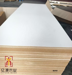 <span class=keywords><strong>Precio</strong></span> <span class=keywords><strong>de</strong></span> Fábrica, Lámina <span class=keywords><strong>de</strong></span> <span class=keywords><strong>MDF</strong></span> Melamínico <span class=keywords><strong>de</strong></span> 4*8 pies y <span class=keywords><strong>5</strong></span> <span class=keywords><strong>mm</strong></span>, 1220*2440, Densidad 680 730 E1, Color Personalizado para Muebles <span class=keywords><strong>de</strong></span> Hogar, Armario, Panel <span class=keywords><strong>de</strong></span> Pared - Product Image 4