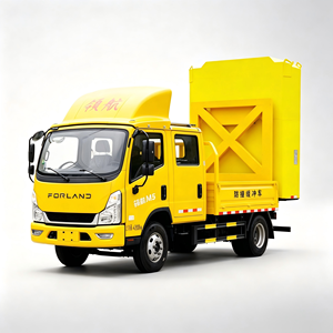 Fabricant chinois FOTON : Atténuateur monté sur camion 4x2 personnalisable 70K/80K, coussin de collision, tampon anti-collision pour camion - Product Image 1