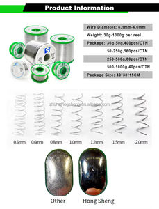 Alambre de Soldadura Sc39, Estaño y Plomo, Alambre de Soldadura sin Plomo Ansol, Alambre de Soldadura Puro, 0.8mm, 63/37, 8g - Product Image 4