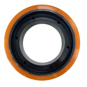 Điện xe nâng AGV Polyurethane ổ đĩa bánh xe con lăn PU bánh xe con lăn cao su loại sản phẩm - Product Image 1