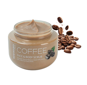 Coffee Scent 250ML Natural Body Scrub Exfoliating Gel for Smoothing and Glowing Skin - Product Image 1