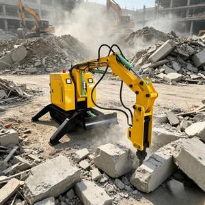 Ein Kettengetriebener Abrissroboter mit Ausreichender Leistung Eignet Sich zum Betonbrechen in Brückenpfosten - Product Image 3