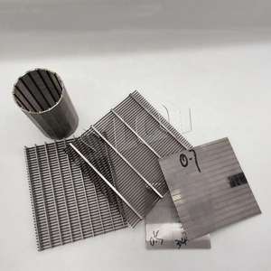 180 L laucter 316l 3116 304ss 400 Drum Filter mikron 240 lembar Tun 1mm datar 0.75mm 1mm Slot Slot kerucut layar kawat baji - Product Image 6