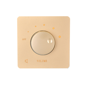 Commutateur de contrôle du volume pour haut-parleurs de plafond, panneau de 86 mm, réglage audio domestique - Product Image 1