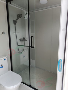 Cuarto de baño al aire libre prefabricado, habitación portátil con inodoro y lavabo, patio trasero, baño, Camping, bloque de inodoro - Product Image 4