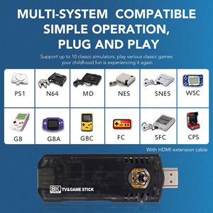 X8 TV Game Stick 8K ความละเอียดสูงพร้อมอินเทอร์เฟซ HDMI ไร้สายสำหรับการเล่นเกมและการสตรีมมิ่ง - Product Image 5