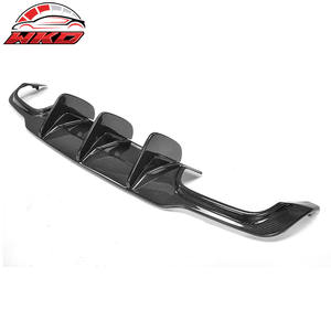 Diffuseur de pare-chocs arrière compatible avec Mercedes Classe C W204 C204 C63 2012-2015 style AMG, fibre de carbone, pièces auto de haute qualité, kit carrosserie - Product Image 5