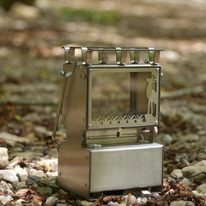Lampe <span class=keywords><strong>à</strong></span> <span class=keywords><strong>pétrole</strong></span> rétro en acier inoxydable avec design portable et léger pour le camping et la randonnée, éclairage extérieur lumineux - Product Image 4