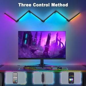 Dẫn tầng thường vụ đèn góc ánh sáng rgbic điều khiển từ xa âm nhạc đồng bộ bầu không khí đèn - Product Image 5