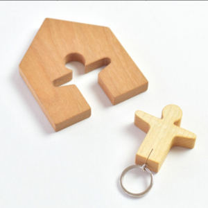 Portachiavi e Appendiabiti da Parete, Set in Legno con Portachiavi e Supporto, Rastrelliera per Chiavi da Ingresso, Portachiavi in Legno da Parete - Product Image 4