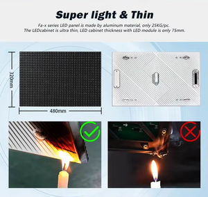P2 P3 P4 P5 P6 P8 P10 จอ LED ภายนอกแบบติดตั้งถาวร ความสว่าง 5500nit กันน้ำ IP65 ความละเอียด 2K 4K 8K สำหรับโฆษณาแบบ HD - Product Image 5