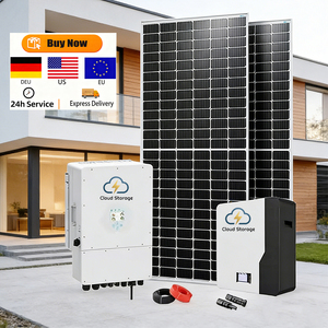 Sistemas Solares Fuera de la Red para Viviendas Personalizadas de 3kW-50kW, Silicio Monocristalino, Controlador MPPT, Inversor de Onda Sinusoidal Pura de Iones de Litio, <span class=keywords><strong>Cloud</strong></span> - Product Image 1