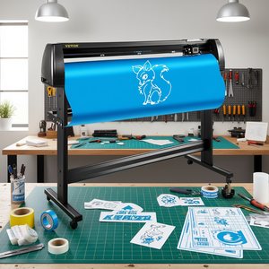 Machine de découpe vinyle Vevor 53 pouces (1350 mm) avec support pour la création de signalétique et outil de formage de PC - Product Image 2