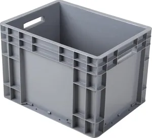 Heavy-duty plastic storage bins and tubs