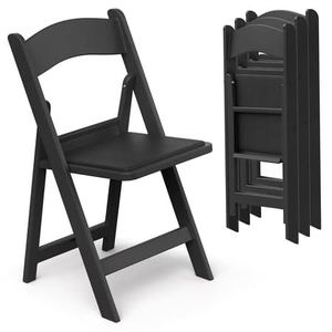 Silla Plegable de Plástico Blanca Elegante <span class=keywords><strong>Simpson</strong></span> de Alta Calidad para Eventos al Aire Libre e Interiores, Banquetes, Comedores, Decoraciones para Bodas - Product Image 2