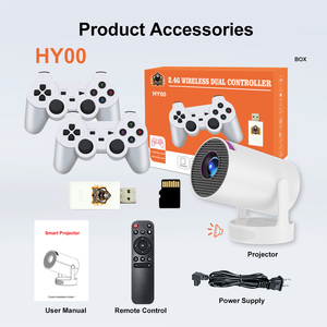 Máy chiếu chơi game Topleo Android 11 8K 3D Hy300 Pro, máy chiếu chơi game thông minh, máy chiếu mini Android di động, hỗ trợ video <span class=keywords><strong>4K</strong></span> tại nhà - Product Image 6