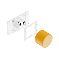 Panel pada dinding 5.5 inci standar EU dengan POE Home Automation RS485 POE terpasang di dinding Tablet Flush Mount layar sentuh Tablet PC