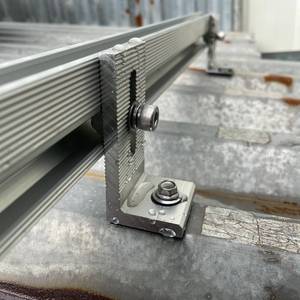 Thương mại L chân chủ kẹp năng lượng mặt trời gắn chân đế AL6005 Anodized cho mái gắn hệ thống - Product Image 2