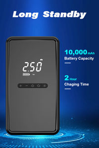 Démarreur de voiture 12V avec compresseur d'air gonfleur de pneu <span class=keywords><strong>booster</strong></span> de batterie de voiture avec pompe à air - Product Image 4