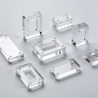 Usinage 5 axes, usinage CNC PMMA, prototypes personnalisés, pièces médicales en acrylique, pièces automobiles, service d'usinage de haute précision