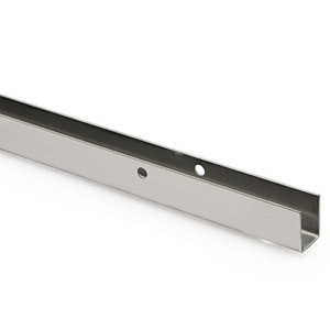 Stainless <b>steel</b> "U" shaped <b>profile</b> for cabin, 1.80m. Stainless <b>steel</b> 304, 1.8m long - Product Image 1