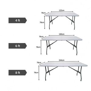Custom Fitted Advertising <b>Table</b> Covers 4ft <b>6ft</b> 8ft Sizes Promotional Polyester for Outdoor Sports Events Trade Shows Exhibitions - Product Image 3