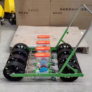 Nueva sembradora eléctrica de empuje manual, maceta eléctrica de <span class=keywords><strong>semillas</strong></span> de verduras para colza, tomate, zanahoria, repollo, maíz, remolacha, calabaza, girasol - Product Image 2