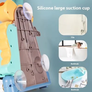 Pommeau de Douche Dinosaure BGL en ABS pour Bébé, <span class=keywords><strong>Jouet</strong></span> de Bain Musical Rotatif avec Ventouse, Jouets de Bain en Plastique pour Enfants de 2 à 13 Ans, Unisexe - Product Image 3