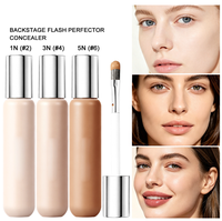 Correcteur liquide haute couvrance effet lumineux, waterproof, fond de teint correcteur
